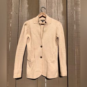 J. Crew Mercantile Sweater Blazer in Heather size XXS
